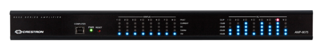 Crestron AMP-8150 Frontansicht