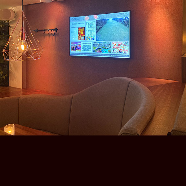 Andy-Media-Signage-Brabander digital Signage im Hotel Brabander in Winterberg