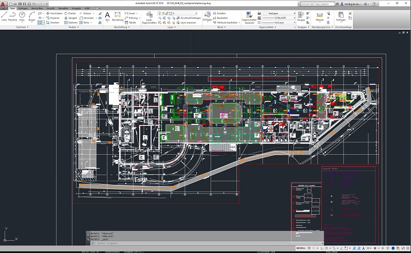 CAD-Zeichnung Andy Mediatainment