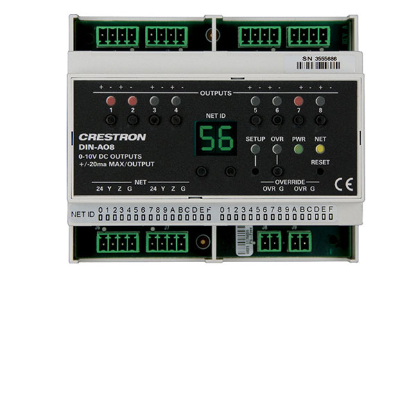 Crestron DIN-AO8