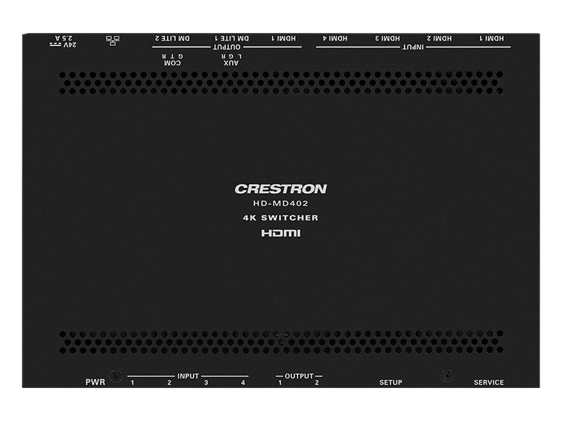 Crestron-HD-MD402-Top