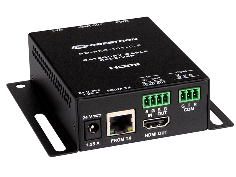 Crestron HD-RXC-101-C-E Signalempfänger für DM-Lite Video über CAT mit RS232 und IR