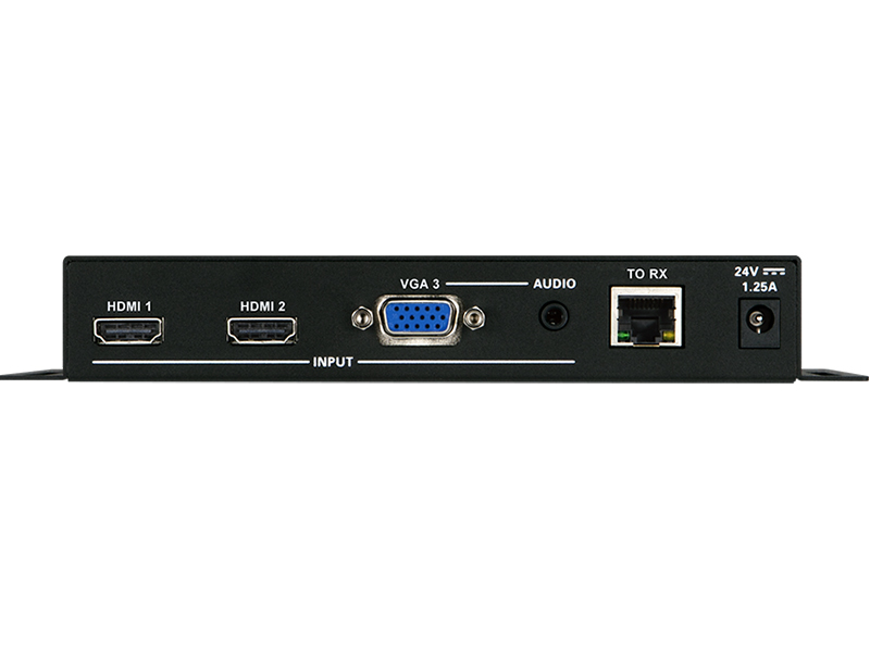 Crestron HD-TX-301-C-E Anschlussfeld HDMI und VGA
