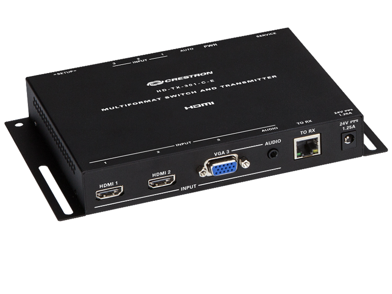 Crestron HD-TX-301-C-E DM Lite Sender mit 2*HDMI und VGA Autoswitcher