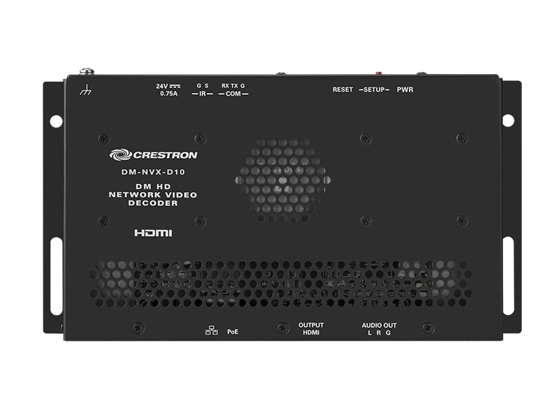 Crestron NVX-D10 draufsicht