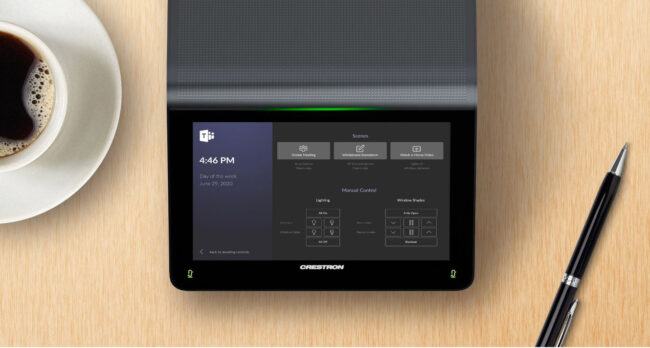 Crestron Raumkontrolle