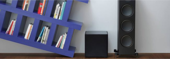 KEF Kube 10B Subwoofer im Raum