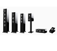 KEF R-Serie Dolby Atmos Set mit ARCAM Receiver