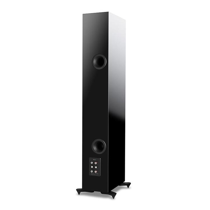 KEF R11 schwarz Rückansicht