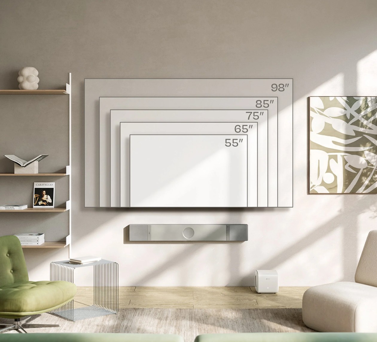 KEF XIO Soundbar Format