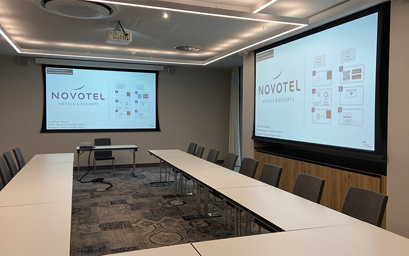 Konferenzraumtechnik-Novotel-Düsseldorf