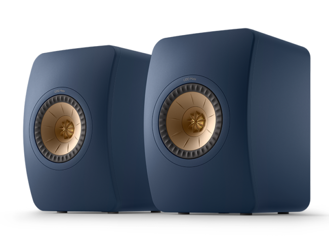 Highend Standlautsprecher KEF LS50 Meta blau