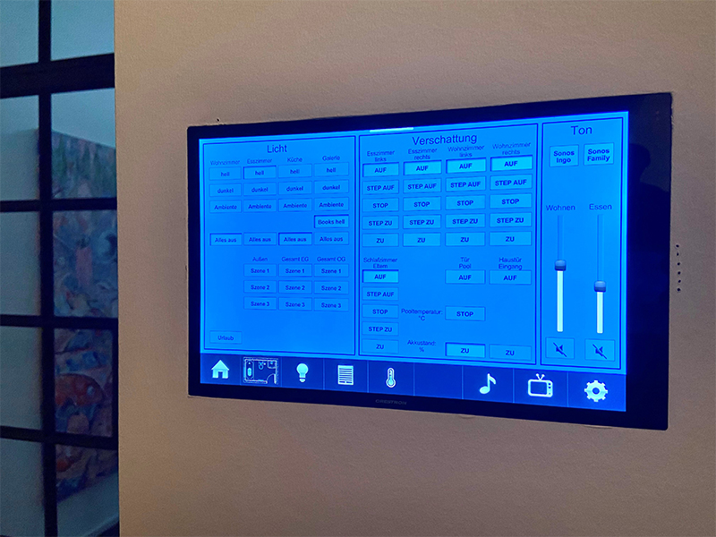 Smarthome Crestron Sauerland