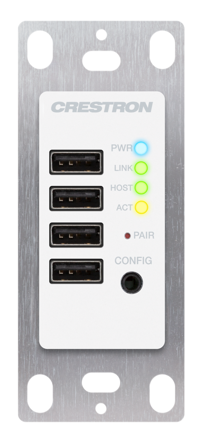 USB über Ethernet Netzwerk Endpoint Wall, Platte mit Routing, Remote, Weiß