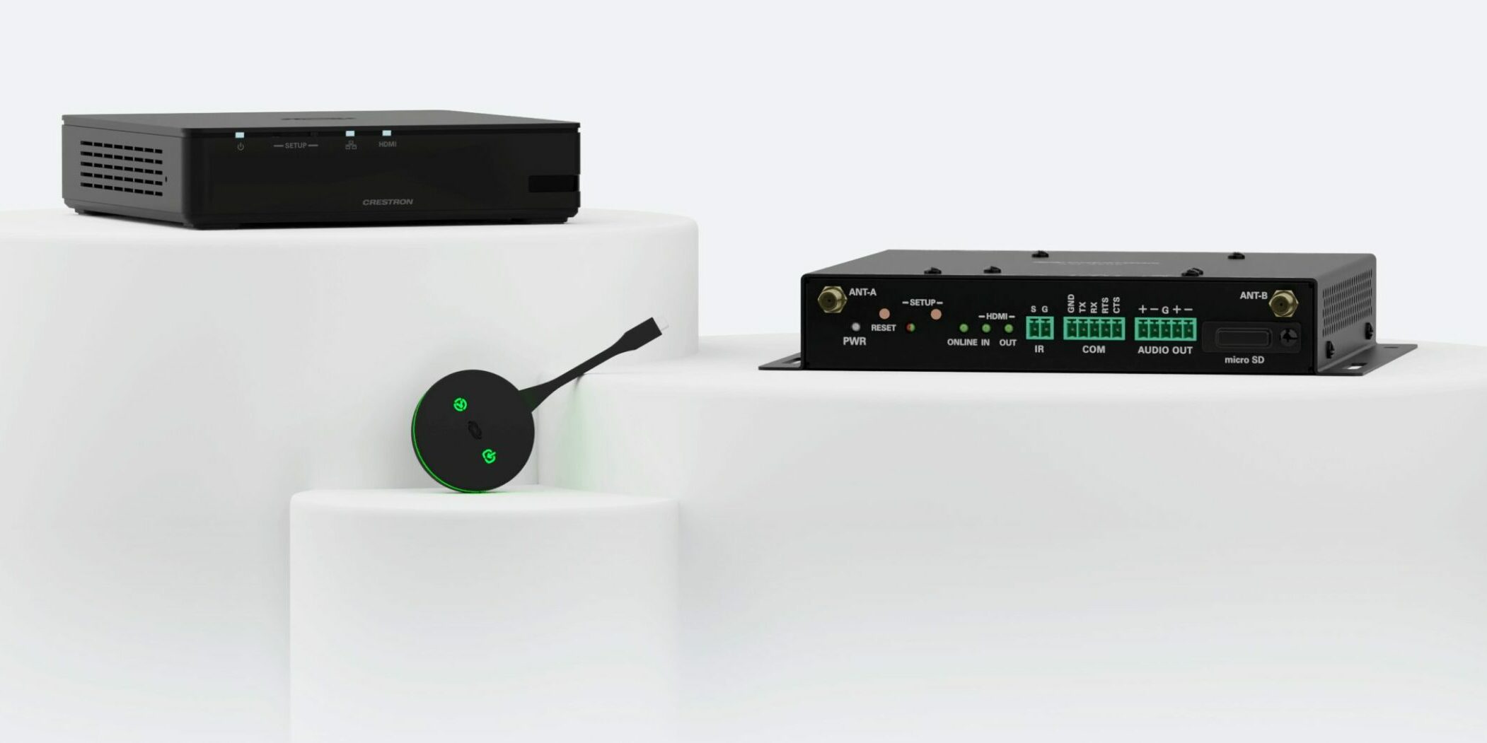 Crestron AirMedia kabellos Präsentieren und kabellose Videokonferenz Crestron AirMedia